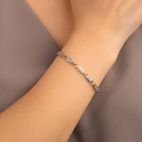 Diamond Bracelet in 10K Yellow and White Gold (1.00ct tw)