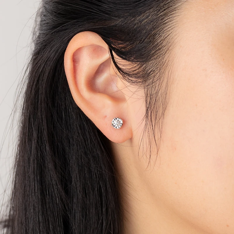 Diamond Jacket Earring in 10K White and Yellow Gold (0.42 ct tw)