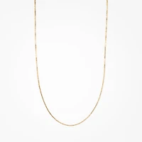 14K Yellow Gold 0.83mm Box Chain (18")