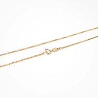 14K Yellow Gold 0.83mm Box Chain (18")
