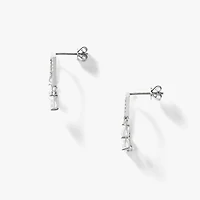 Lab Grown Diamond Earrings in 14K White Gold (1.00 ct tw)