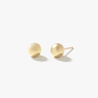 Ball Stud Earring in 10K Yellow Gold