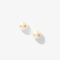 8.5-9mm Pearl Stud Earrings in 14K Yellow Gold