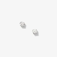 Lab Grown Diamond Stud Earrings in 14K White Gold (0.50 ct tw)