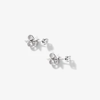 Lab Grown Diamond Stud Earrings in 14K White Gold (0.30 ct tw)
