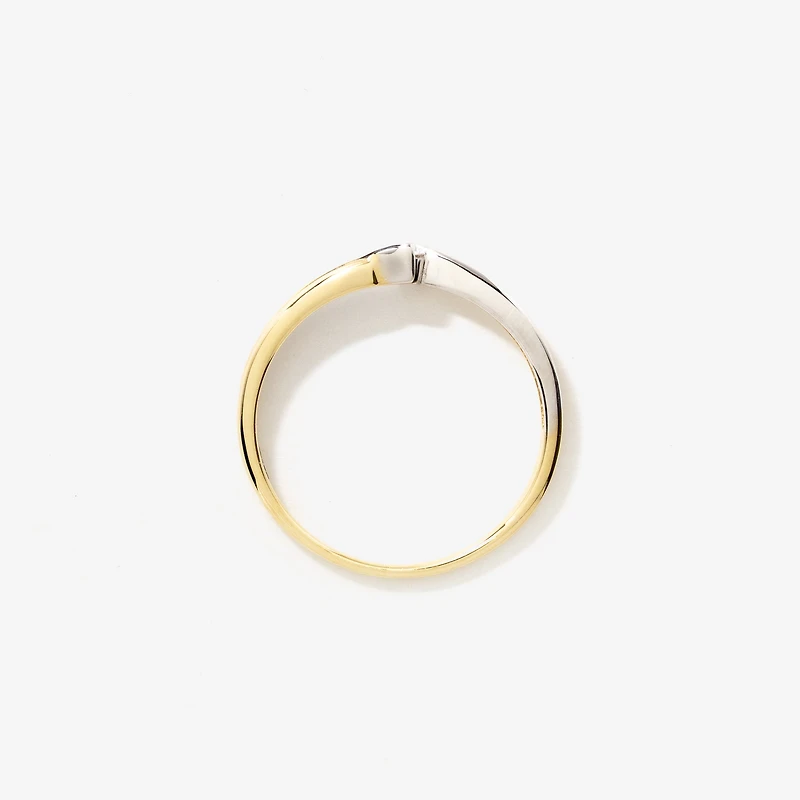 Promise Ring 10K Yellow Gold (0.04 ct tw)