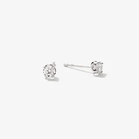 Lab Grown Diamond Stud Earrings in 14K White Gold (0.30 ct tw)