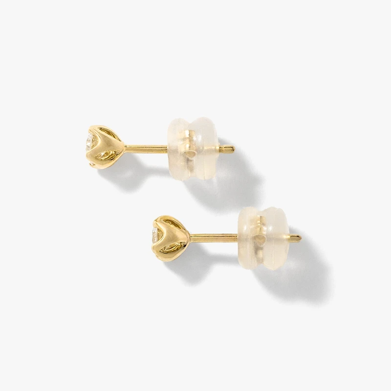 Diamond Stud Earrings in 10K Yellow Gold (0.40 ct tw)