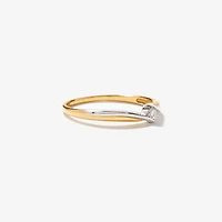 Promise Ring 10K Yellow Gold (0.04 ct tw)