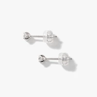 Diamond Stud Earrings in 10K White Gold (0.20 ct tw)