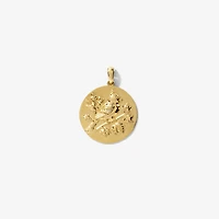 Cardinal Pendant in 10K Yellow Gold