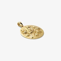 Cardinal Pendant in 10K Yellow Gold