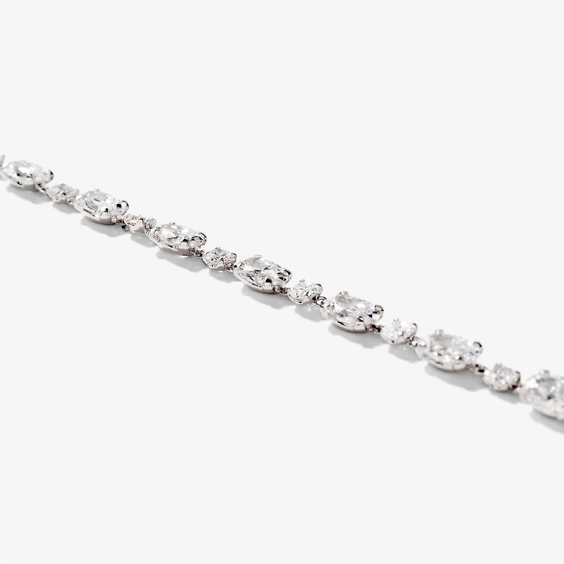 Lab Grown Diamond Bracelet in 14K White Gold (5.00 ct tw)
