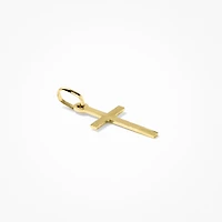 Cross Pendant in 10K Italian Yellow Gold