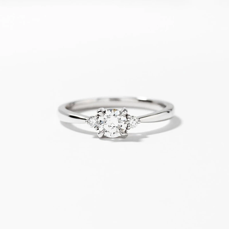 Lab Grown Diamond Promise Ring 10K White Gold (0.36 ct tw)