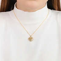 Heart Locket in 10K Yellow Gold