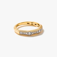 Diamond Anniversary Band 10K Yellow Gold (0.30 ct tw)
