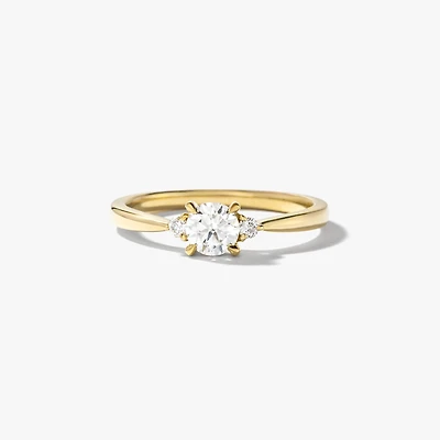 Lab Grown Diamond Promise Ring 10K Yellow Gold (0.36 ct tw)