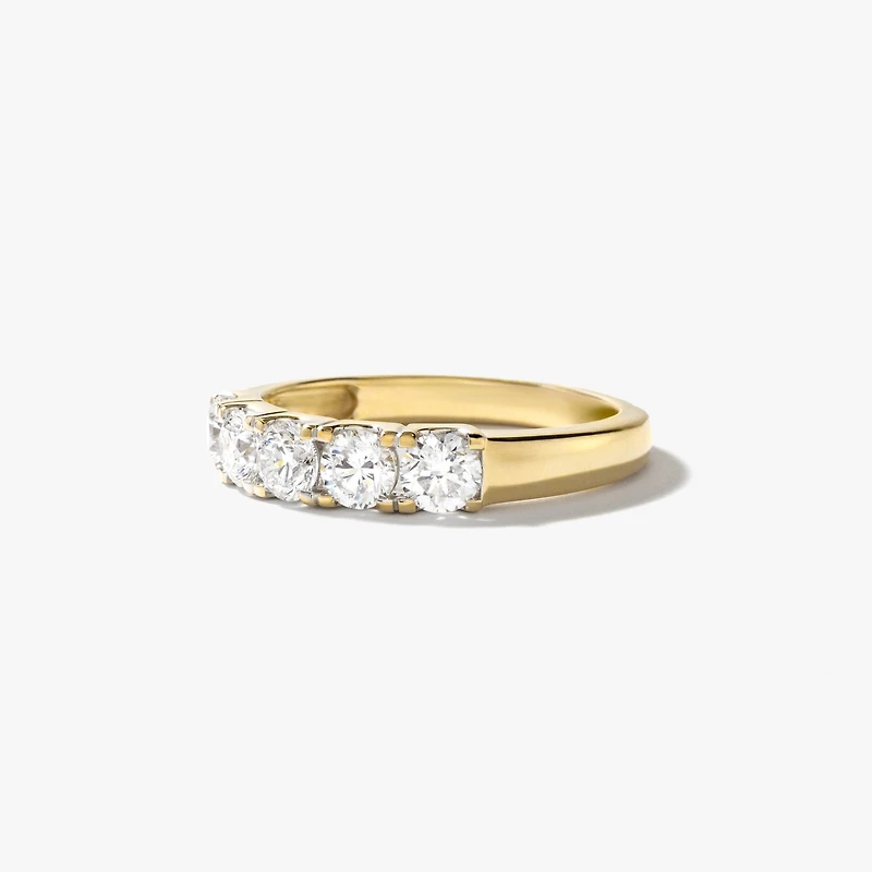 Lab Grown Diamond Anniversary Band 14K Yellow Gold (1.00 ct tw)