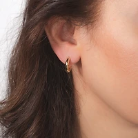 Hoop Earrings in 10K Yellow Gold