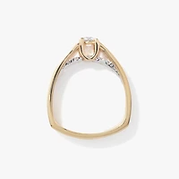 - Catherine 10K Yellow Gold Diamond Engagement Ring (0.50 ct tw)
