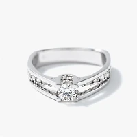 - Catherine 10K White Gold Diamond Engagement Ring (0.50 ct tw)