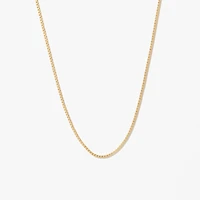 0.80mm Box Chain in 10K Yellow Gold (14")