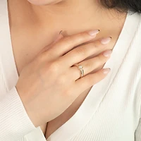 - Catherine 10K Yellow Gold Diamond Engagement Ring (0.50 ct tw)