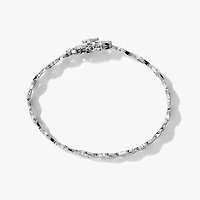 Marquise Shape Diamond Bracelet in 10K White Gold (2.00 ct tw)