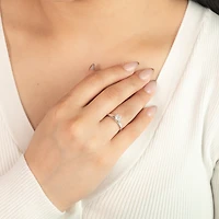 Diamond Engagement Ring 14K White Gold (1.00 ct tw)