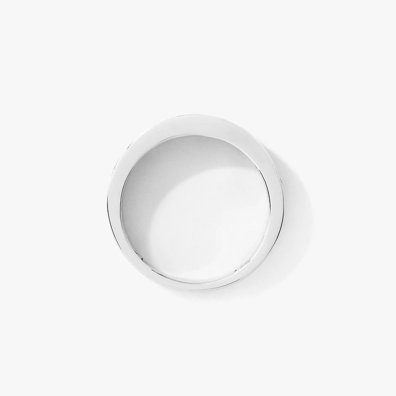 Men's Ring 10K Yellow and White Gold (0.12 ct tw)