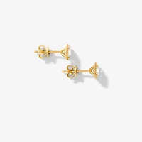 Lab Grown Diamond Stud Earrings in 10K Yellow Gold (1.00 ct tw)