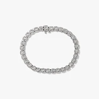 10K White Gold Diamond Bracelet (3.00 ct tw)