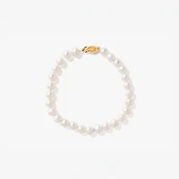 7.5" Cultured Pearl Bracelet in 14K Yellow Gold