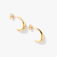 Drop Stud Earrings in 10K Yellow Gold