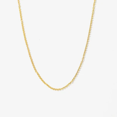 1.2mm Round Cable Chain in 14K Yellow Gold (18")