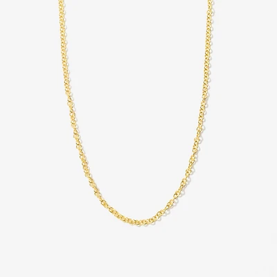 1.5mm Round Cable Chain in 14K Yellow Gold (18")