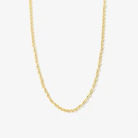 1.5mm Round Cable Chain in 14K Yellow Gold (18")