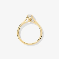 Diamond Engagement Ring 10K Yellow Gold (0.51 ct tw)