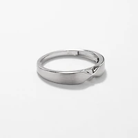 Men's Ring 10K White Gold