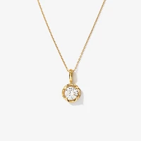 Lab Grown Diamond Necklace in 10K Yellow Gold (1.00 ct tw)