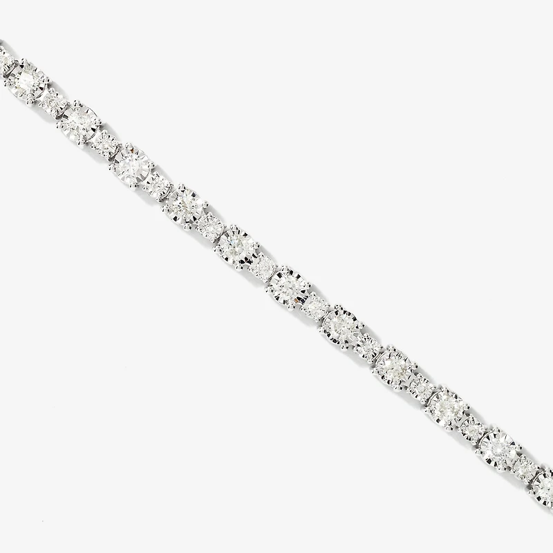 Diamond Bracelet in 10K White Gold (2.00 ct tw)