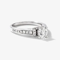 Diamond Engagement Ring 14K White Gold (1.32 ct tw)
