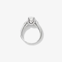 Diamond Engagement Ring 14K White Gold (1.32 ct tw)
