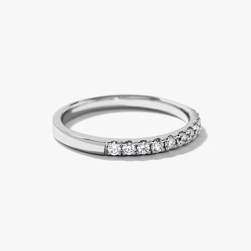 Lab Grown Diamond Anniversary Band 14K White Gold (0.33 ct tw)