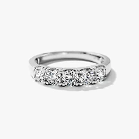 Lab Grown Diamond Anniversary Band 14K White Gold (1.00 ct tw)