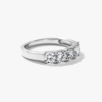 Lab Grown Diamond Anniversary Band 14K White Gold (1.00 ct tw)