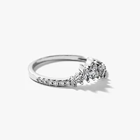 Lab Grown Diamond V Shape Band 14K White Gold (0.33 ct tw)