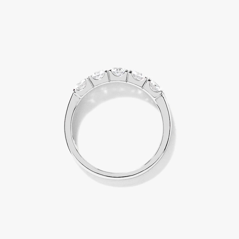 Lab Grown Diamond Anniversary Band 14K White Gold (1.00 ct tw)