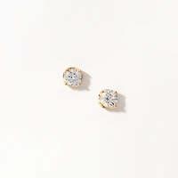 Lab Grown Diamond Stud Earrings in 14K Yellow Gold (1.50 ct tw)